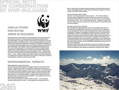 Special note by WWF